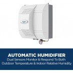 Aprilaire 700 Whole Home Humidifier, Automatic Fan Powered Furnace Humidifier, Large Capacity Whole House Humidifier for Homes up to 4,200 Sq. Ft.