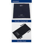 High Fashion Metal Temple Horn Rimmed Clear Lens Eye Glasses imported from USA