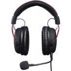 HyperX Cloud II - Gaming Headset, 7.1 Surround Sound, Memory Foam Ear Pads, Durable Aluminum Frame, Detachable Microphone, Works with PC, PS4, Xbox One - Red