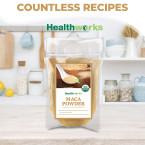 Healthworks Maca Powder Raw (8 Ounces) | Certified Organic | Flour Use | Keto, Vegan & Non-GMO | Premium Peruvian Origin | Breakfast, Smoothies, Baking & Coffee