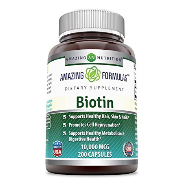 original biotin supplement supports healthy hair skin and nails promotes cell rejuvenation sale in UAE