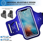 TRIBE Water Resistant Cell Phone Armband Case for iPhone Xs Max, XR, 8 Plus, 7 Plus, 6 Plus, 6S Plus and More Sale in UAE