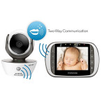 Buy Motorola Mbp853connect Dual Mode Baby Monitor With 3.5-Inch Lcd Parent Monitor And Wi-Fi Internet Viewing Imported from USA