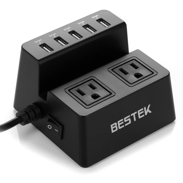 Buy BESTEK 5-Port USB Charging Station Online in UAE