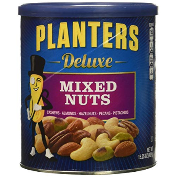 Buy Imported Planters Deluxe Mixed Nuts, 15.25 O..
