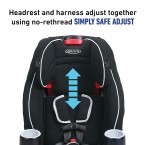 Graco Atlas 65 2 in 1 Harness Booster Seat | Harness Booster and High Back Booster in One, Glacier