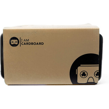 I Am Cardboard VR Box | The Best Google Cardboard Virtual Reality Viewer for iPhone and Android | Google Cardboard v2 Headset Inspired | Small and Unique Travel Gift Under 20 Dollars (Brown) I Am Cardboard VR Box | The Best Google Cardboard Virtual Reality Viewer for iPhone and Android | Google Cardboard v2 Headset Inspired | Small and Unique Travel Gift Under 20 Dollars (Brown)