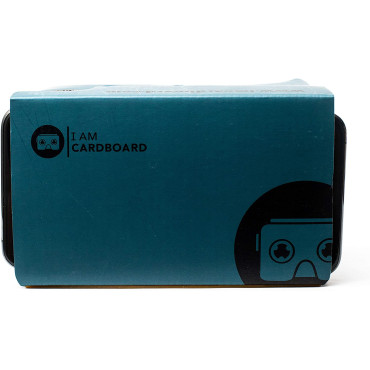 I Am Cardboard VR Box | The Best Google Cardboard Virtual Reality Viewer for iPhone and Android | Google Cardboard v2 Headset Inspired | Small and Unique Travel Gift Under 20 Dollars (Blue) I Am Cardboard VR Box | The Best Google Cardboard Virtual Reality Viewer for iPhone and Android | Google Cardboard v2 Headset Inspired | Small and Unique Travel Gift Under 20 Dollars (Blue)