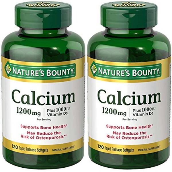 Buy Nature's Bounty Calcium 1200mg Softgels Online in Pakistan