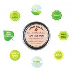 Safe & Effective Scar Fade Balm Best for Old Acne Scars, Pregnancy Scars & Stretch Marks Made in USA Sale in UAE
