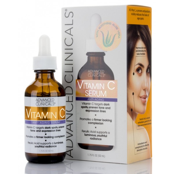 Original Advanced Clinical Vitamin C Anti-aging Serum for Dark Spots, Imported from USA