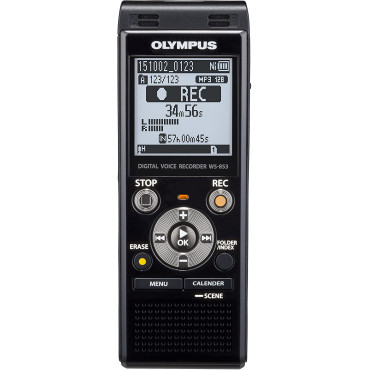 Olympus Voice Recorder WS-853 with 8GB, Voice Balancer, True Stereo Mic Olympus Voice Recorder WS-853 with 8GB, Voice Balancer, True Stereo Mic