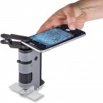 Original Carson MicroFlip 100x-250x LED and UV Lighted Pocket Microscope with Flip Down Slide Base Buy in UAE