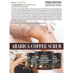 Natural Arabica Coffee Scrub with Organic Coffee, Coconut and Shea Butter sale online in UAE