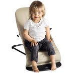 BABYBJÖRN Bouncer Balance Soft, Cotton/Jersey, Beige/Gray