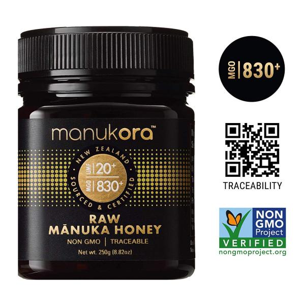 Manukora Umf 20+/mgo 830+ Raw Mānuka Honey Auth..