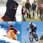 Buy Mask Unisex Neck Warmer, Cold Weather Face Mask for Motorcycles Bicycle sale in UAE