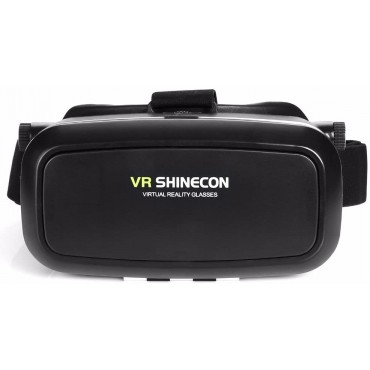 Morjava VR Shinecon 3D VR GLASS Head Mount Virtual Reality 3d Video Glasses for 4~6'' Smartphones 3d Movies Google Cardboard