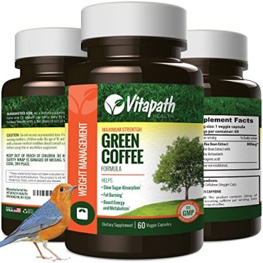 Buy Vitapath Green Coffee Bean Extract All Natural Weight Loss Supplement Online in UAE
