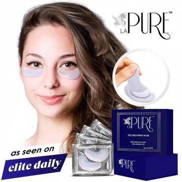 Buy La Pure Luxury Collagen Eye Mask, Premium Anti Aging Products with Hyaluronic Acid Online In UAE