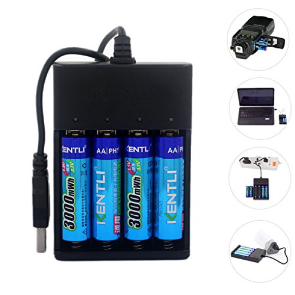 Kentli® Chu4 Usb Charger With 3000mwh Shop Onli..