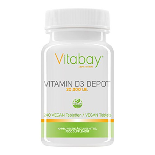 Vitamin D3 Depot 1.000 I.e. Per Day – Only One..