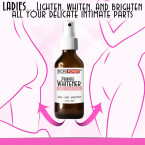 Buy Effective Private Whitener Anal & Vaginal Bleaching Serum -Natural Intimate Skin Whitening Treatment for Anus, Vagina, Penis, Nipples