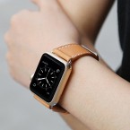 compatible with apple watch band marge plus genuine leather shop online in UAE