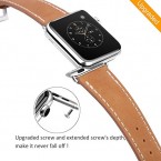 compatible with apple watch band marge plus genuine leather shop online in UAE