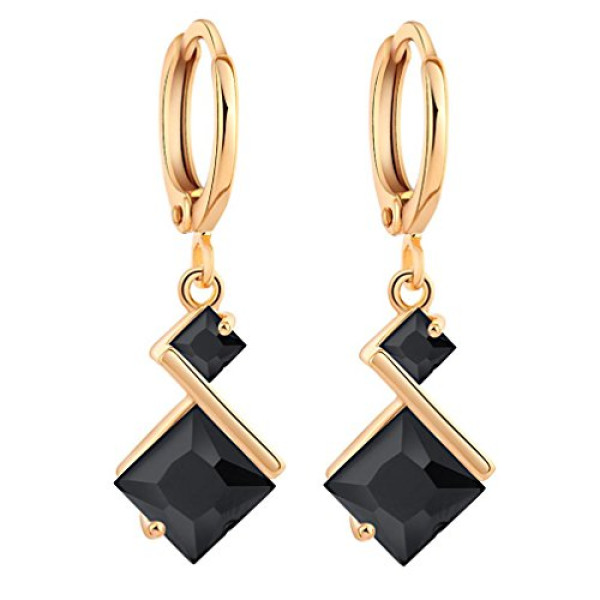 Buy 18k Gold Plated Cubic Zirconia Inlay Charmin..