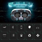 VOX+ Z3 3D VR Virtual Reality Headset Viewing Glasses for iPhone, Samsung, Google and all Android Smartphones, Get Excited Now