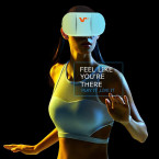 VOX+ Z3 3D VR Virtual Reality Headset Viewing Glasses for iPhone, Samsung, Google and all Android Smartphones, Get Excited Now