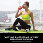 Ninja Personal Blender for Shakes, Smoothies, Food Prep, and Frozen Blending with 700-Watt Base and (2) 16-Ounce Cups with Spout Lids