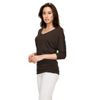 Buy online Imported Women`s V Neck Top in UAE