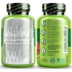 NATURELO Whole Food Multivitamin for Men - with Vitamins, Minerals, Organic Herbal Extracts - Vegetarian - for Energy, Brain, Heart, Eye Health - 120 Vegan Capsules