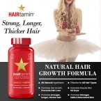 Imported Hairtamin Fast Hair Growth Biotin Vitamins Gluten Free thirty Vegetarian Capsules sale in Pakistan