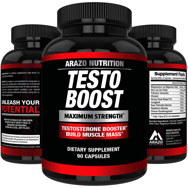 Testoboost Test Booster Supplement - Nat..