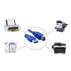 Original USB Cable - Type A-Male to Type B-Male sale in UAE