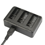 newmowa az16-1 replacement battery and 3-channel usb charger for xiaomi action camera for sale in UAE 