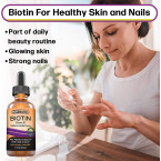 max absorption biotin liquid drops per serving shop online in UAE