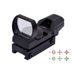 Feyachi Reflex Sight Adjustable Reticle (4 styles) Both Red and Green in one sight