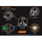 Thrustmaster T16000M FCS Flight Pack - Joystick, Throttle and Rudder Pedals - TARGET Software, PC