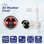 Buy Crystal Vision CVT9604E-3010W All-in-One True HD Wireless Surveillance System NVR,UK imported Sale in UAE