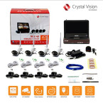 Buy Crystal Vision CVT9604E-3010W All-in-One True HD Wireless Surveillance System NVR,UK imported Sale in UAE