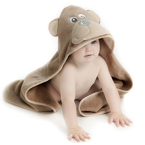 Buy Online Imported Bear Hooded Baby Towels In U..