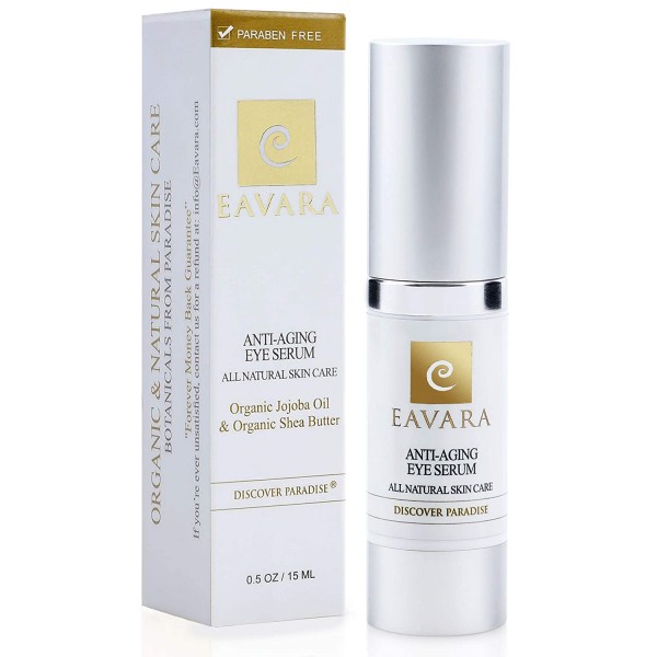 Shop Organic Anti Aging Eye Cream - Made in USA - Best for Fine Lines, Wrinkles & Dark Circles