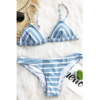 Shop online Imported Women strip printed Bikini in UAE 