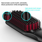 buy hair straightener brush by miropure 2-in-1 ionic straightening brush imported from usa sale in UAE