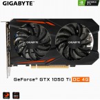 Gigabyte Geforce GTX 1050 Ti OC 4GB GDDR5 128 Bit PCI-E Graphic Card (GV-N105TOC-4GD)