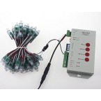 rextin t1000s led rgb full color programmable pixel controller with sd card dc5 sale in UAE